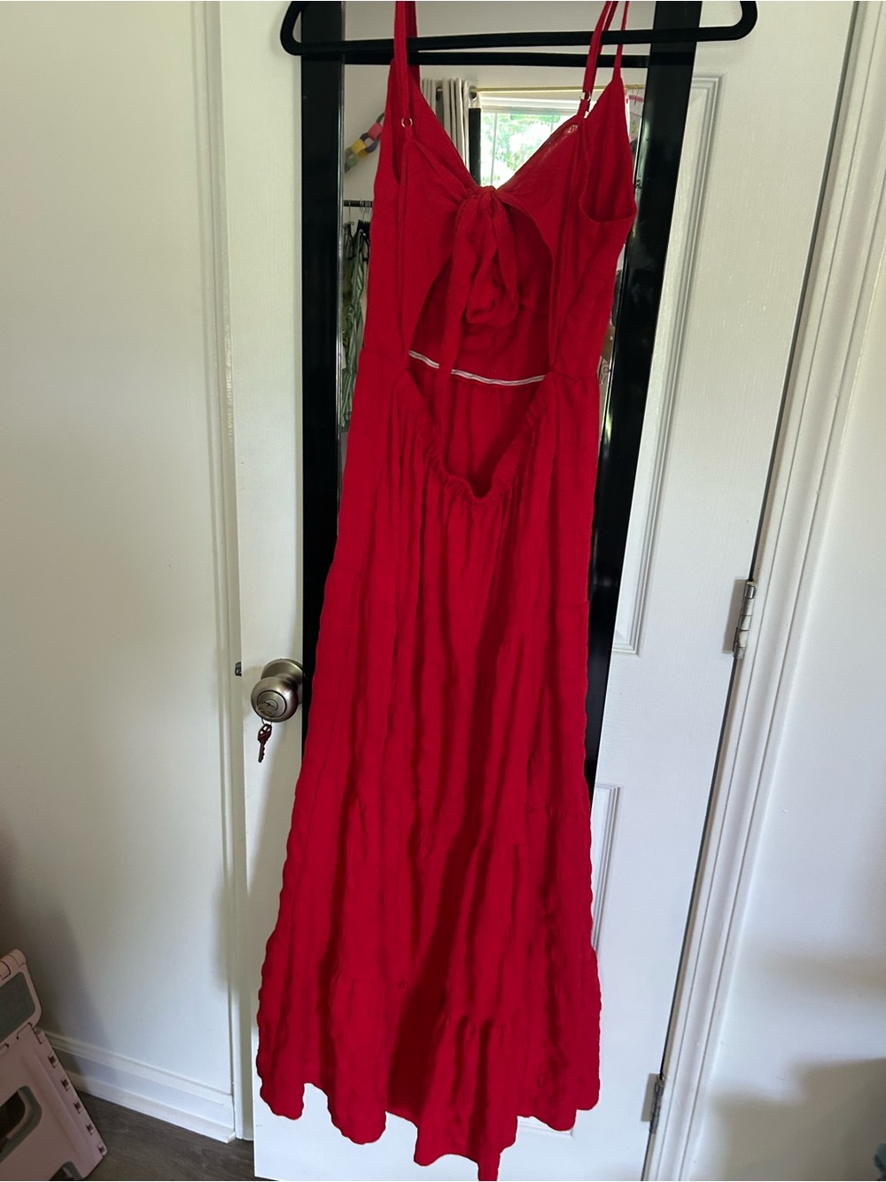 Red Maxi Dress - Picture 2 of 2